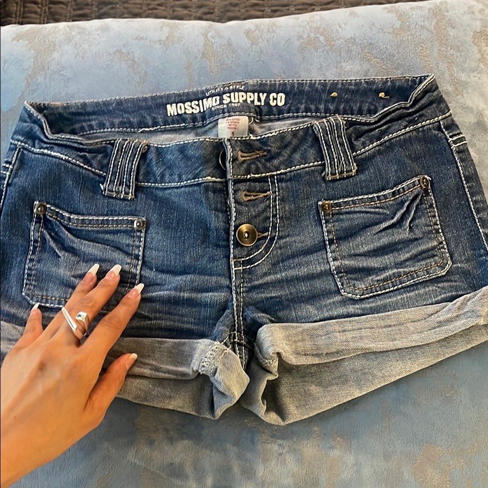 Mossimo Supply Co. Women's Blue Denim Shorts